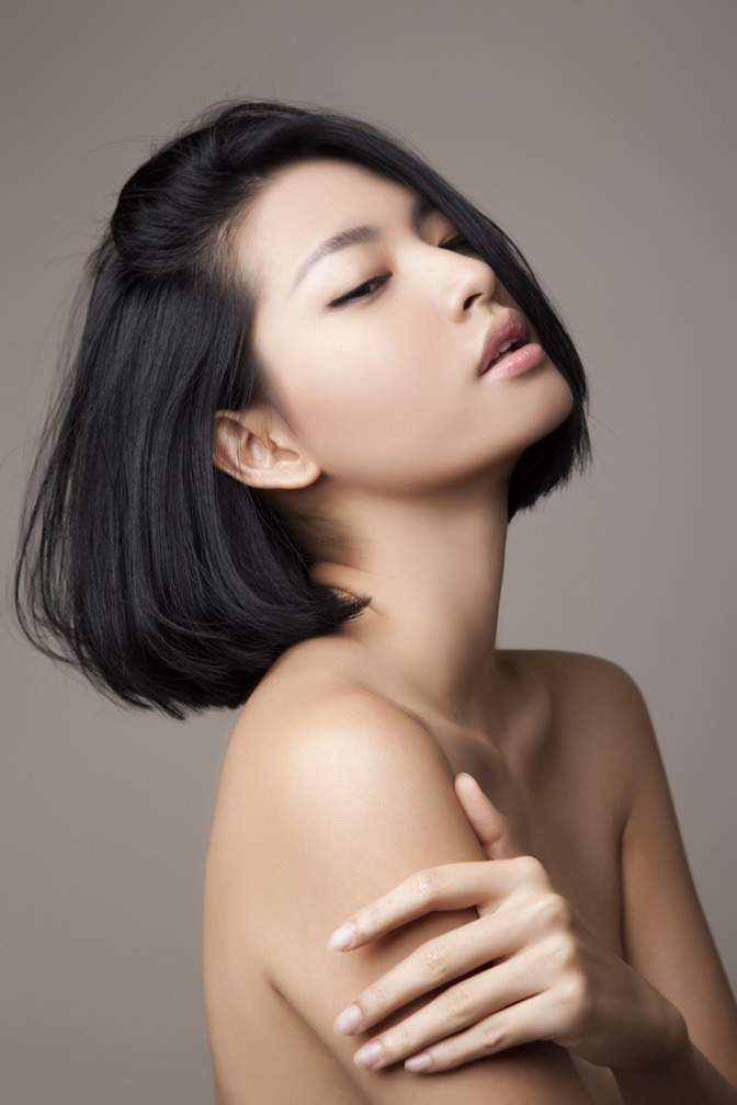 Asian beauty shot