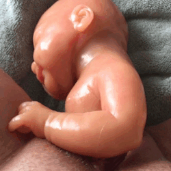 preggovictim:  upthesnatch:  Baby doll birth   This is fucking amazing. Oh my god.