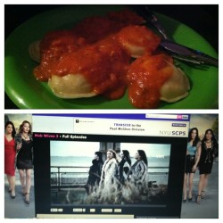 I waited all damn day to cook and watch Mob Wives. 💄🔫 #mobwives #dinnerfor1 #relaxation