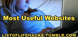 listoflifehacks:  If you like this list of life hacks, follow ListOfLifeHacks for more like it! 