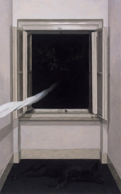 littlethousand: trulyvincent: Dragan Bibin this is the most profoundly terrifying group of paintings i’ve ever seen. 