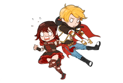 rwby volume 4&hellip; more like, “its dangerous to go alone, take this blonde guy”