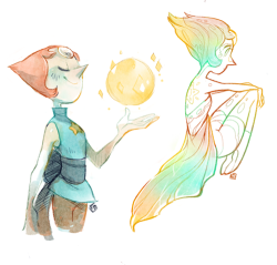 cottonbun:  Some Pearl doodles. Today was not a good day for drawing (edit: the weather was rather killing) 