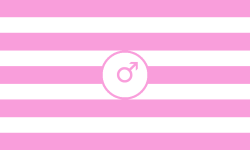 thechainedwolf:  FOR ALL SISSIES Seeing as how there are flags for BDSM rights, leather pride, rubber pride and puppy play amongst other things, I thought it would be a good idea to create a pride flag for sissies.This was my idea, and working with my