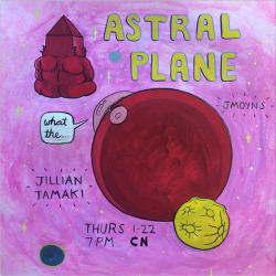 Astral Plane promo by writer/storyboard artist Jesse Moynihan premieres Thursday, January 22nd at 7/6c from Jesse: I did one episode with illustration/comics superstar @dyrtbagg this season. Maybe you were good and didn&rsquo;t see it when it aired