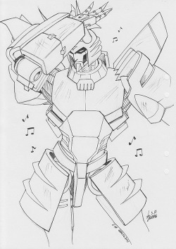 pikarage: Cyclonus dancing solo. I wanted to see him dance with Tailgate but that never happened! 