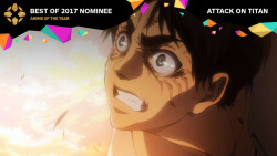 SnK News: IGN Nominates SnK Season 2 as Anime of the Year in 2017 People’s Choice Awards (Go Vote!)IGN has announced their 10 nominees for 2017 Anime of the Year, which includes SnK Season 2 as well as the following great series (Behind the Keep Reading).