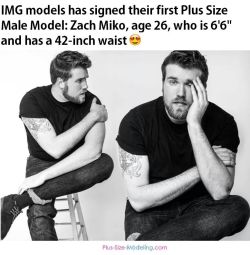 ithelpstodream:  Epic! Not so much plus-sized though, more like average sized. But definitely a step in the right direction to get rid of those unrealistic expectations.