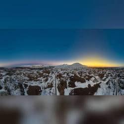 Shadowrise and Sunset #nasa #apod #mountains #mountain #stornasen #jämtland #sweden #360 #panorama #sun #sunrise #shadow #sunpillar #antitwilight #antitwilightarch #beltofvenus #moon #quartermoon #solarsystem #space #science #astronomy