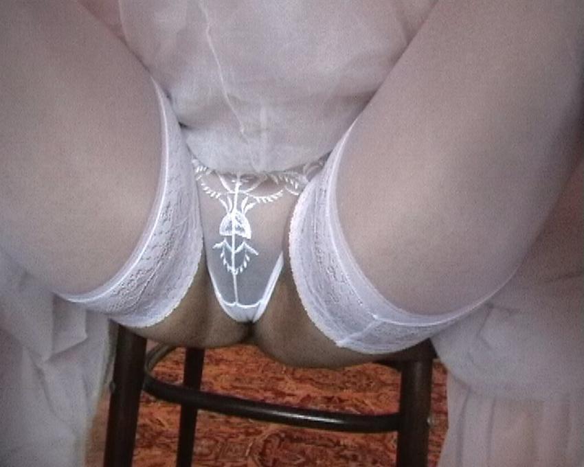 Accidental brides upskirt no panties