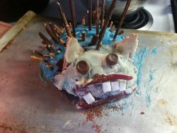 rockpapertheodore:  catbountry:  awkwardsonicphotos:  My roommate wanted a Sonic the Hedgehog cake and we happily obliged  In my restless dreams, I see that cake.  velocity is the goal
