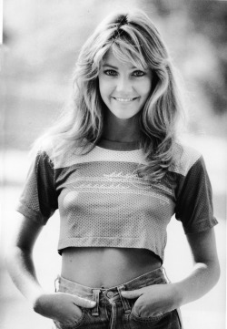 glamour:  Vintage Heather Locklear. (Via The Best Crop Top Looks of All Time)