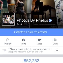 Over 850,000 followers!!!!! That&rsquo;s crazy cause back in June 2015 I had 150,000 followers I&rsquo;m truly blessed to have Loyal fans&hellip; Awesome models&hellip;..Spectacular magazines that feature my work and of course supportive family and friend