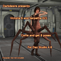 So what do you get when you have Victoria 4 and  S’erpatha 021? A great brand new pose set of course! DarkDesire has just created just that for you. Features  16 carefully matching poses for Serpatha 021 (8 poses)  and Victoria 6 (8 poses). Compatible