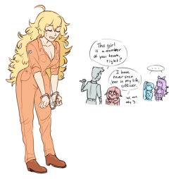 happy rwby day everyone, lets send our thoughts out to yang while shes in anime jail