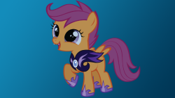 rainbowfeatherreplies:  scoot-scootaloo:  Night Guard Scootaloo by schwarzekatze4  I found this cool pic of young Scoots as a night guard on Nightmare Night! Maybe she should become one for real….?  &lt;3