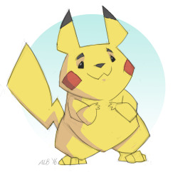 geekyanimator:    A little late, but I wanted to sketch a little something for Pokemon’s 20th anniversary. Nothing fancy, just a quick Pikachu!   