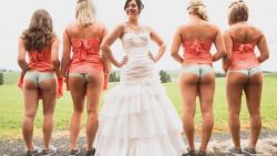 Bridesmaid bootay.  http://lovebuttandstuff.tumblr.com/