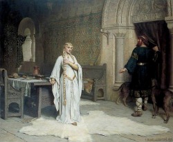 centuriespast: Lady Godiva Edmund Blair Leighton (1852–1922) Leeds Art Gallery, Leeds Museums and Galleries 