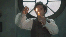 alatarielgildaen:  Jonathan Strange and his wonderful and frankly astounding technique for blowing out candlesMany, many thanks to stevomuck for making and gifting these to me!