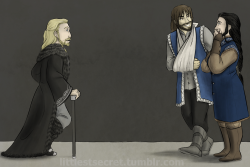 littlestsecret:  kilifilithorinandco answered your post:  Prompts?   Durincest, Fili and Kili survive BoFA, Fili is King, consort!Kili greets their mother when she arrives at the mountain and feels are had\  Have some feels (ﾉ◕ヮ◕)ﾉ*:･ﾟ✧