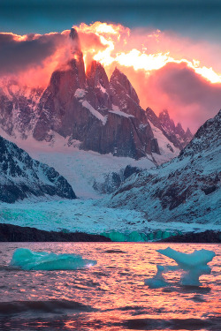 arctic-panda:  Fire and Ice by Michael Anderson 