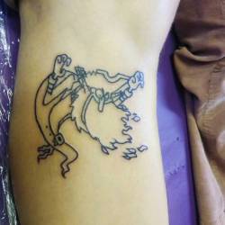 Flying dutchman outline   #ink #tattoos #chelsea #flyingdutchman #ravenseyeink #tattoo #line  (at Raven&rsquo;s Eye Ink)
