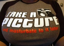 swingtastic:  Great shirt! National Masturbation Month 