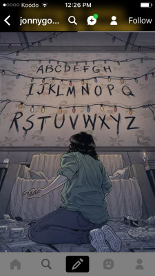 roarieyum:  mikeseriously: Hey guys, So this is why reposting art without credit is a shitty thing to do. This Jonny Gordo fellow posted my Stranger Things fan art to his blog and it was picked up by the Tumblr Radar - last time I checked the post had