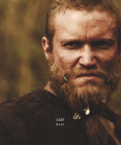 idrilka:  VIKINGS NAME MEANINGS: Leif   I like this visage