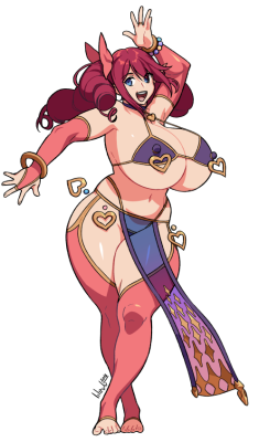 lilirulu:  New OC: Titty Dancer Shirry  Made with Clip Studio Paint Pro | My Commissions [Open] | My Patreon   &lt; |D’‘‘