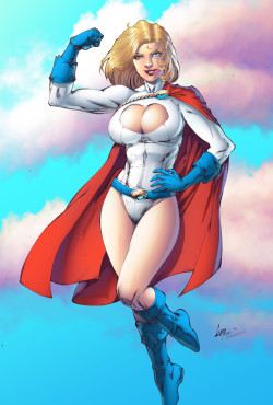 extraordinarycomics:  Powergirl by Caio Marcus. 
