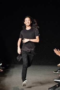  Alexander Wang at his Spring 2015 show  