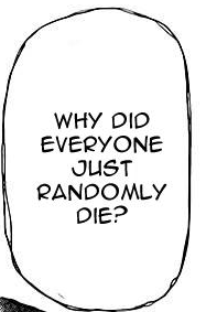 captainarlert:  sugakotarou:  ayame-ido:  captainarlert:  apply this to any series you want  Corpse Party Tortured Souls in a nutshell    It was from tokyo ghoul but that actually applies even better 