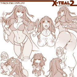 x-teal2:    Tharja ♥   support me on patreon.com/X_teal2  =)HF profileThis is the character of the week, every week I will do one of these for my Patreon =)all the people who support me in Patreon can vote…X)