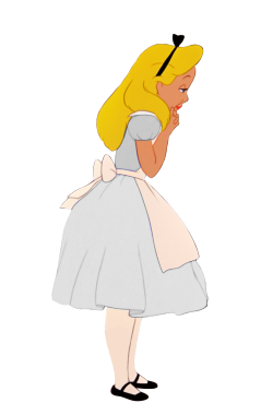  Semi Transparent Alice (dress will match colour of your blog - drag it!) 