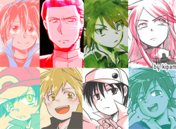 kipam:  My favorit characters ^///^ Spe : Red, Giovanni(Sakaki), Green, Silver… Ani : Satoshi, Sigeru … Game : Red, Green… ……..♥(▰˘◡˘▰)♥ 