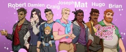 zeldaoflegend:reblog this and tag which dad from dream daddy you would romance