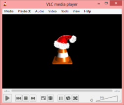 VLC player for Christmas. I was watching My Life as a Teenage Robot, episode ended, and this was there hahaha