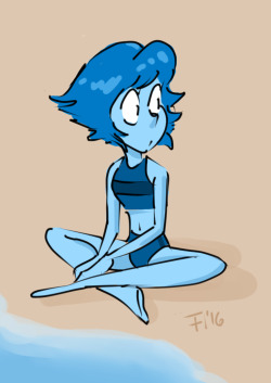 Lapis trying to find her zen