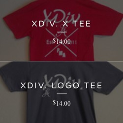 SALE IS ON at XDivLA.bigcartel.com till Monday 11:59PM 