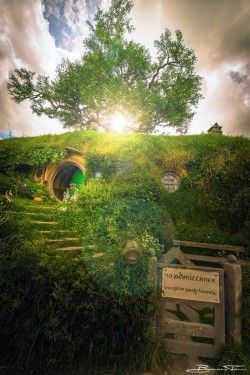 woodendreams:  Hobbiton, New Zealand (by Banan Tarr) 
