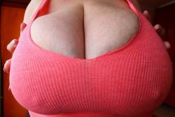 squash those big tits together