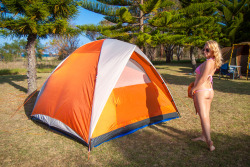 How many of you have had sex in a tent? I have.