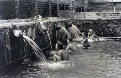   Balinese men bathing, by Rosa Covarrubias, via UDLAP Bibliotecas  