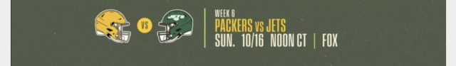 Green Bay Packers vs. New York Jets