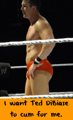 wwewrestlingsexconfessions:  I want Ted DiBiase to cum for me.