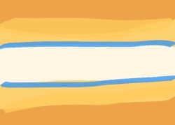 antiwitzy: Piss Kink Pride Flag Piss Kink Pride Flag but it’s like romantic Piss Kink Pride Flag for gay people  The orange represents horrible pee you should see a doctor The yellow represents pee and spirituality The white represents purity The blue
