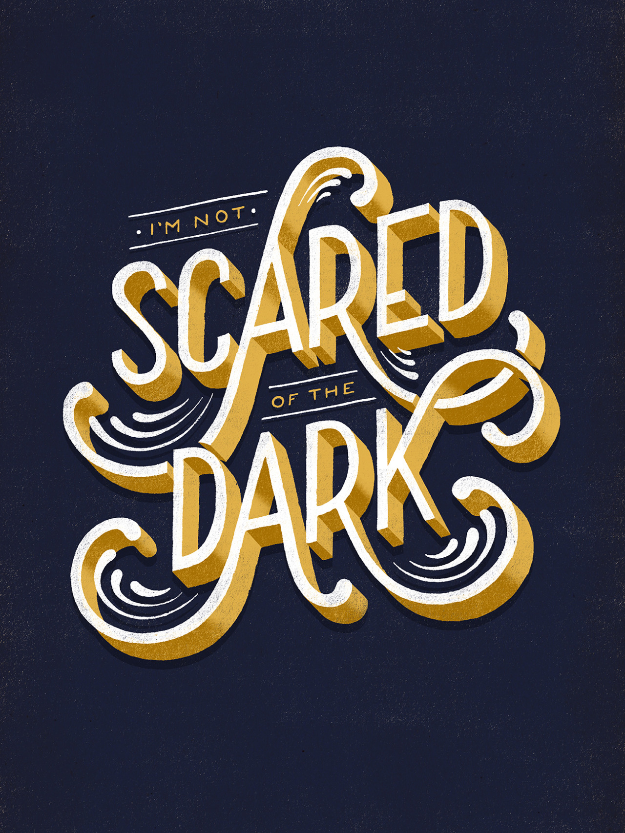 Scared of the dark part