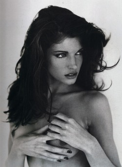 Stephanie Seymour photographed by Sante D’Orazio for Playboy, 1993
